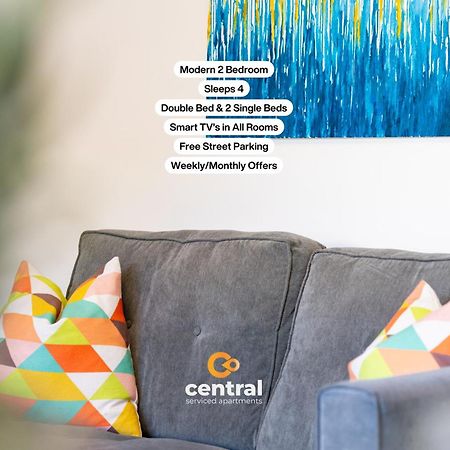 Central Serviced Apartments - 2 Bedroom - Free Street Parking - Fast Wifi - Smart Tvs In All Rooms - Ground Level - Family Neighbourhood - 3 X Double Beds - Heating 24-7 - Trade Stays - Weekly & Monthly Offers Дънди Екстериор снимка
